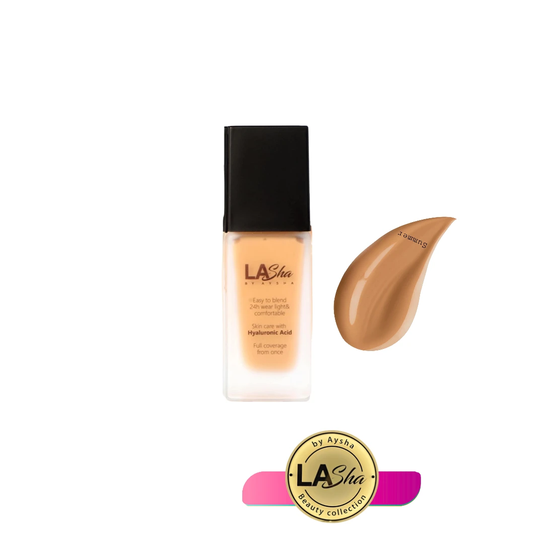 || LAsha || كريم أساس لونSummer براند لاشا الأصلية